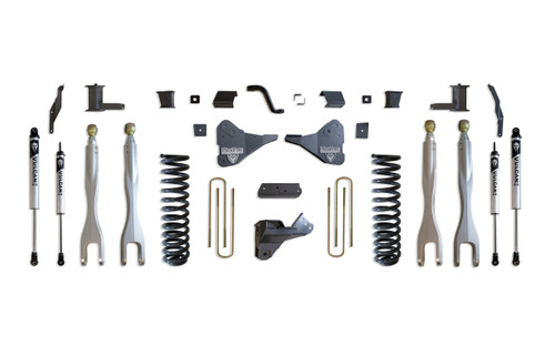 Maxtrac 6" Lift Kit Vulcan IFP Shocks w/4-Links (2023 - 2025 Ford F-250 4WD / 2023 - 2025 Ford F-350 4WD) - K944362VL