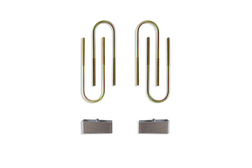 Maxtrac 2" Lowering Blocks w/ U-Bolts (1982 - 2004 Chevy S-10 / 1982 - 2004 GMC Sonoma / 1982 - 1997 Chevrolet Blazer / 1982 - 1997 GMC Jimmy) - 430020