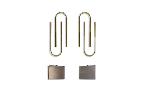 Maxtrac 4" Lowering Blocks w/ U-Bolts (1982 - 2004 Chevy S-10 / 1982 - 2004 GMC Sonoma / 1982 - 1997 Chevrolet Blazer / 1982 - 1997 GMC Jimmy) - 430040