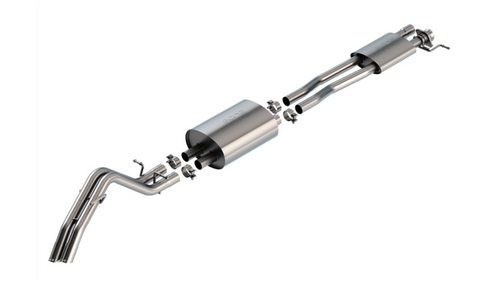 Borla Rock Crawler Catback Exhaust System - S-Type - Turndown Tailpipes (2024 - 2025 Ranger) 140972