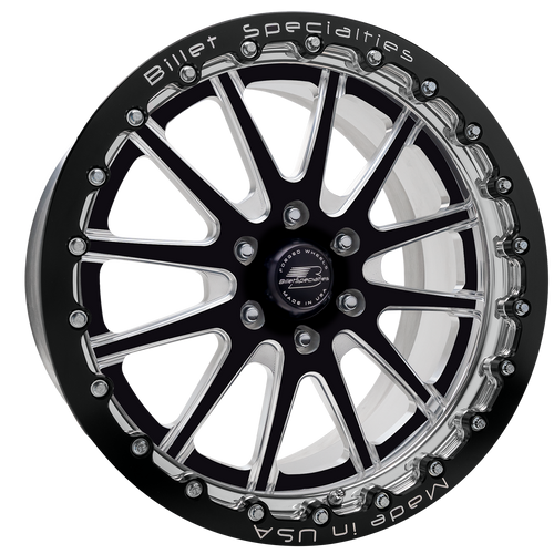 Billet Specialties 17x8 Dynamic LT Single Bead Lock Truck Wheel Black AMCB83SB780