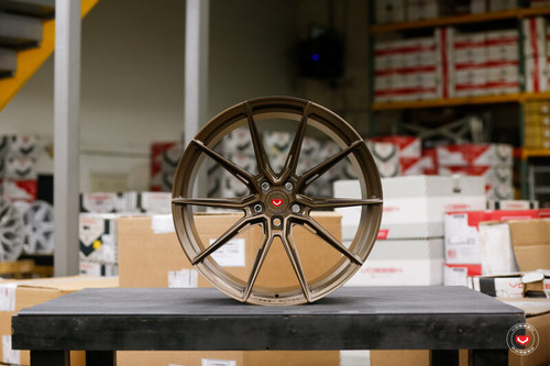 Vossen Forged Evo-2R 21x13 / ET15 / 5x120 - Satin Bronze - Chevy C8 Z06 Fitment - Rear - EVO-2R-1B001 Photo - Primary