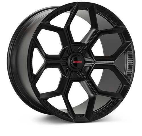 Vossen x Novitec NL5-5L 23x10.5 ET:21 Satin Black Lamborghini Urus Front Wheel - F-AFP-649-F01-C26 Photo - Primary