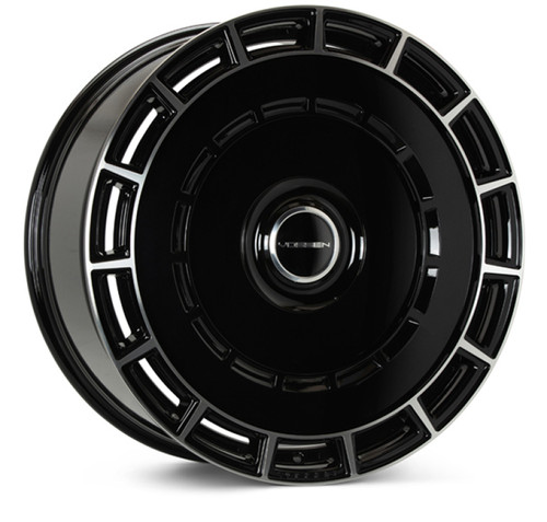 Vossen HF-9 22x9.5 - 6x139.7 - ET20 - Deep - 106.1 - Gloss Black Polished Wheel - HF9-2G21 Photo - Primary