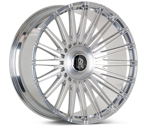 VOSSEN FORGED S17-14 - 21X10 - 5X112 - ET20 - BRUSHED GLOSS CLEAR - G70 7 SERIES - REAR - Incl. Cap - S17-14-1M002 Photo - Primary