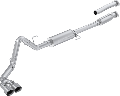 MBRP Armor Pro 3" Catback Exhaust Street Profile Single Side Dual Outlet Polished Tips (2021 - 2026 F150) S5277307