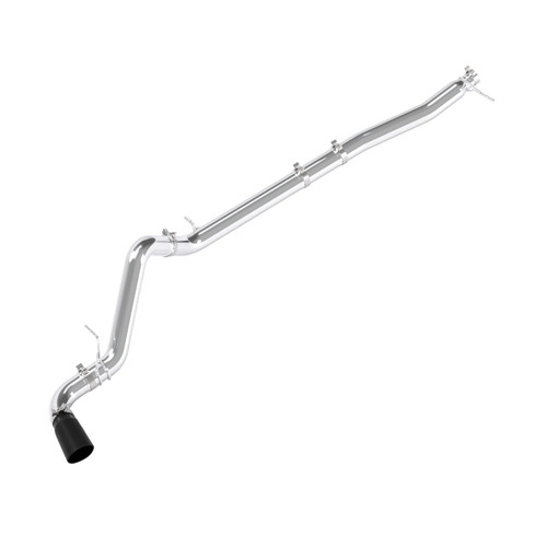 PPE Power DPF-Back Performance Exhaust Kit Polished Tubes Black Tips (2023 - 2025 GM 3.0L Duramax) 117153020