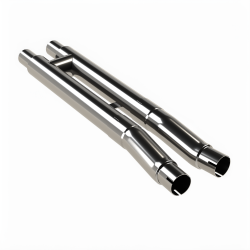 Kooks OEM Resonator Delete H-Pipe Kit (2015 - 2026 Mustang GT) 11513500