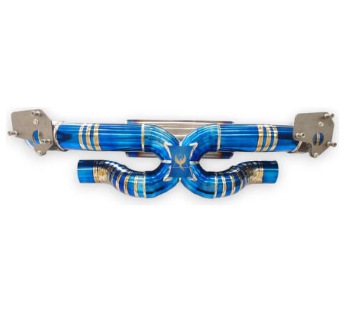 Phoenyx Design Valved Titanium Exhaust System (2019 - 2024 Porsche 992 911 Turbo)