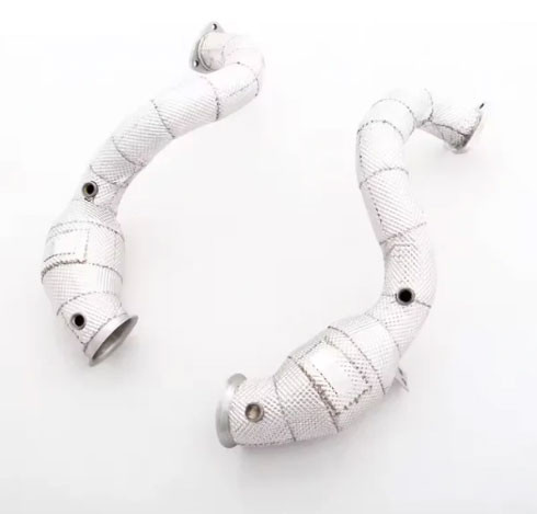 Phoenyx Design Racing Downpipe - 200 Cell Euro 6 Sport High Flow Cat - Tune Included (2018 - 2025 Aston Martin V8 Vantage)