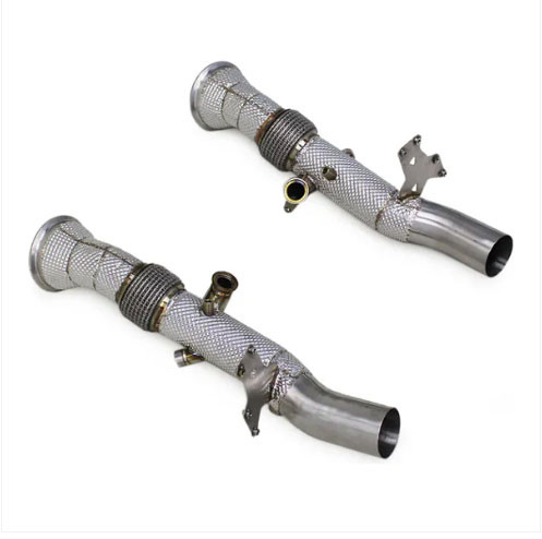 Phoenyx Design Racing Downpipe - 200 Cell Euro 6 Sport High Flow Cat - No Tune (2021 - 2025 Ferrari 296 GTB / GTS)