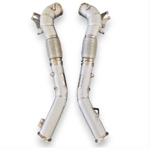 Phoenyx Design Racing Downpipe - No Cat - No Tune (2020 - 2025 Maserati MC20)