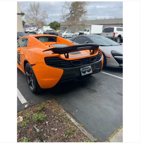 Phoenyx Design Carbon Fiber Rear Spoiler (2011 - 2017 McLaren MP4-12C / 650S)