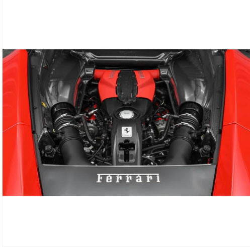 Phoenyx Design Carbon Fiber Engine Bay Set (2020 - 2024 Ferrari F8 Tributo Coupe / 2015 - 2019 Ferrari 488 GTB Coupe)