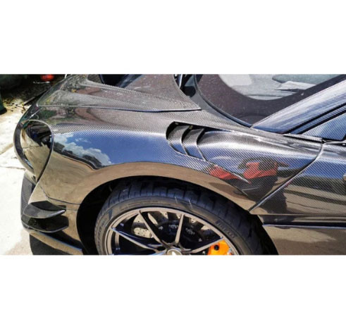 Phoenyx Design Carbon Fiber 600LT Conversion Louvred Front Fenders (2015 - 2021 McLaren 570S / 600LT)