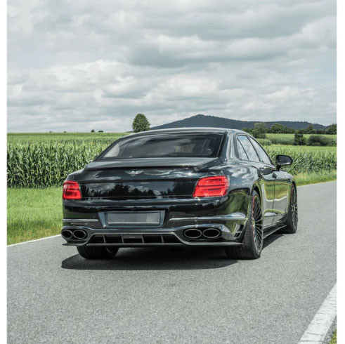 Phoenyx Design Carbon Fiber Rear Trunk Spoiler (2019 - 2025 Bentley Flying Spur)