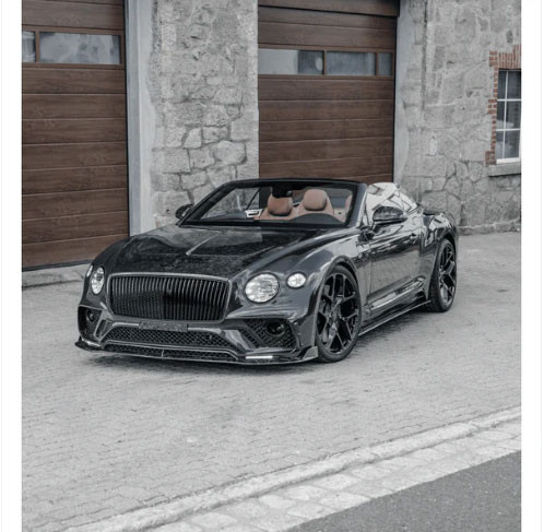 Phoenyx Design Carbon Fiber Side Skirts (2019 - 2025 Bentley Continental GT)