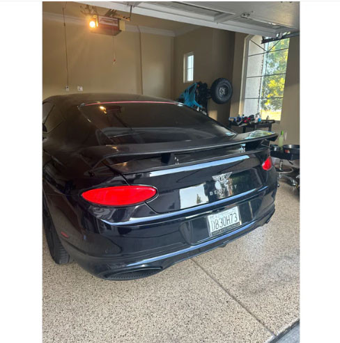 Phoenyx Design Carbon Fiber Rear Trunk Spoiler (2019 - 2025 Bentley Continental GT)