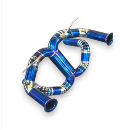 Phoenyx Design Straight Piped Titanium Exhaust System - Gloss Black Tips (2019 - 2024 Lamborghini Aventador SVJ / Ultimae)