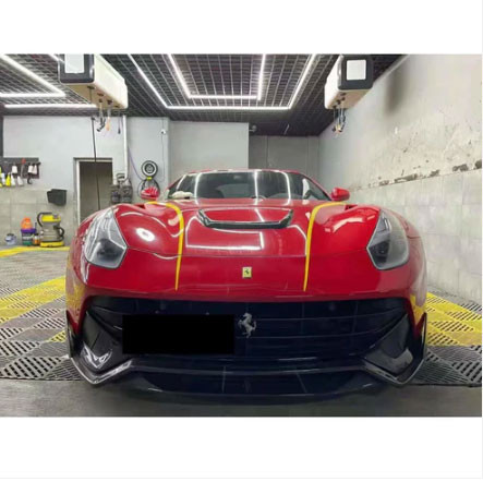 Phoenyx Design Carbon Fiber Front Lip (2012 - 2017 Ferrari F12 Berlinetta)