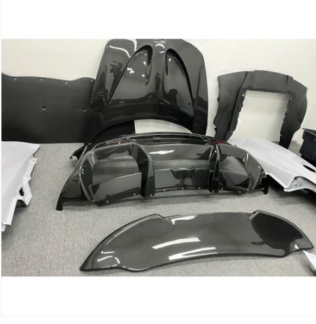 Phoenyx Design Carbon Fiber 675LT Conversion Rear Bumper (2011 - 2017 McLaren MP4-12C / 650S / 675LT)