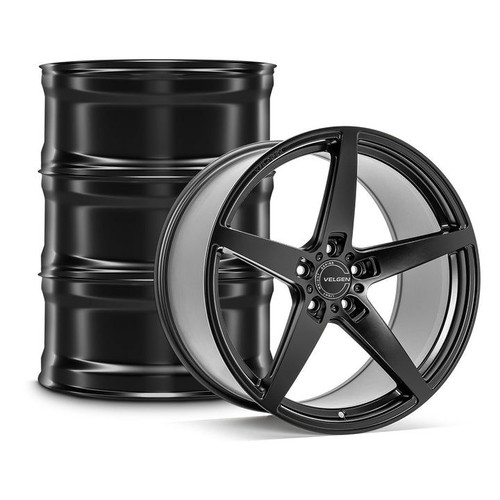 Velgen Classic5 V2 Wheel Kit - 20x10.5 - Satin Black (2011 - 2026 Durango / 2014 - 2021 Grand Cherokee)