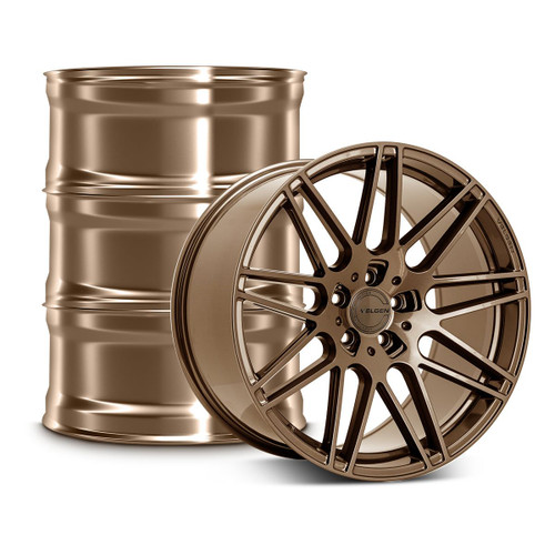 Velgen VF9 Wheel Kit - 22x10.5 - Gloss Bronze (2011 - 2026 Durango / 2014 - 2021 Grand Cherokee)