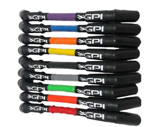 GPI LS extreme heat spark plug wire set long length blue for GM LS car engines