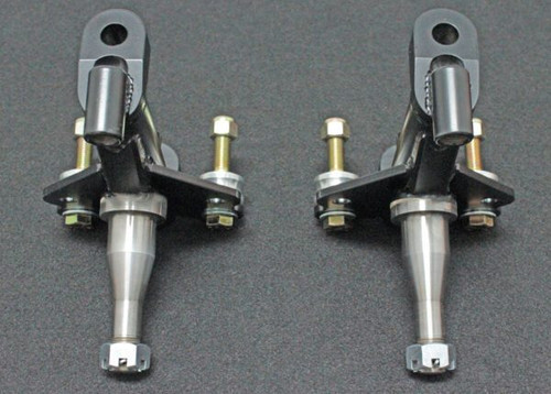 TRZ 1.5 inch drop chrome moly spindles with billet steering arms for Camaro Firebird Nova