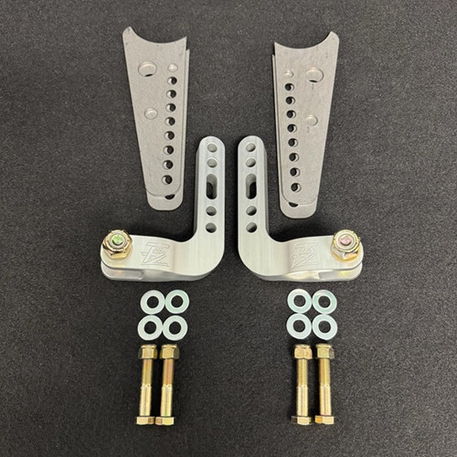 TRZ 2.5 inch dropped double shear billet coil over brackets