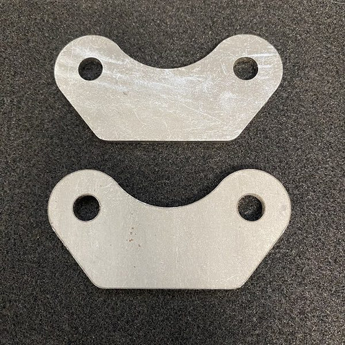 weld-on cap brackets for TRZ anti roll bar