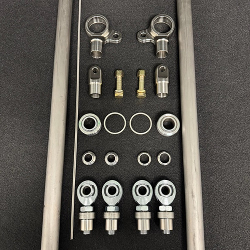 TRZ titanium long travel a arm kit no rod ends