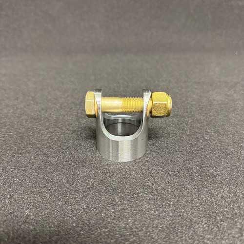 TRZ billet 4130 flat mount for wishbone rod ends with hardware