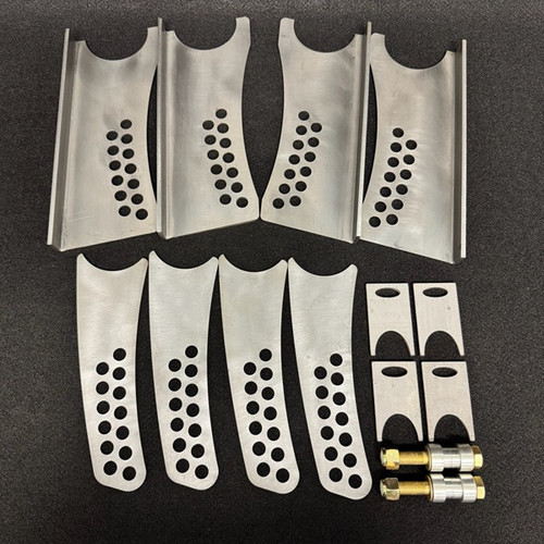 TRZ no prep adjustable lower control arm mounts 209-34 with unwelded doublers