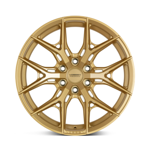 Vossen HF6-4 20x9.5 - 6x135 - ET15 - Deep Face - 87.1 - Satin Gold Wheel - HF64-0F-T1402 Photo - Primary
