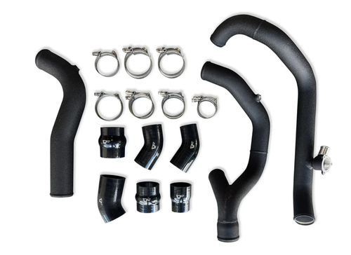 CVF Hot + Cold Side Aluminum Intercooler Pipe Kit (2020 - 2021 Ford Explorer ST / 2020 - 2021 Ford Explorer Platinum) - 1921AEXPICKIT