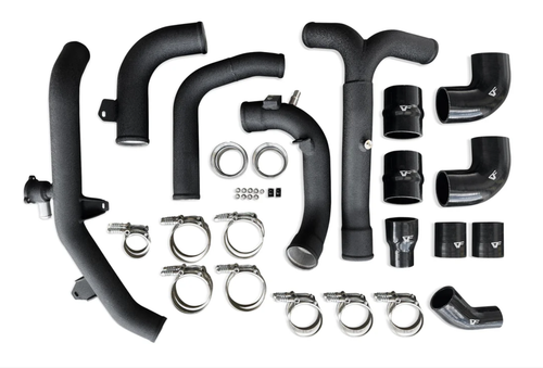 CVF Aluminum Intercooler Hot-Side + Cold Side Piping Kit (2021 - 2025 Ford Bronco 2.7L / 2024 - 2025 Ford Ranger 2.7L) - 300AIC-3