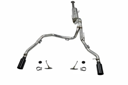 Thermal R&D Catback Exhaust - Dual Exit - Coated (2021 - 2026 F150 Single Cab 6.5ft Bed) B920-C926-C