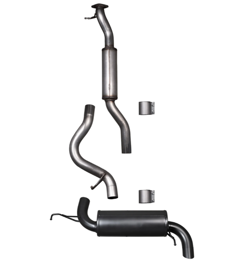 Thermal R&D 3" Catback Exhaust System - Turndown Exit - Coated (2021 - 2026 Bronco - 2.7L 2 DR) B912-C911-C