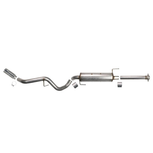 Thermal R&D Catback Exhaust - Single Exit - Single Tip - Polished (2015 - 2020 F150 Super Cab 6.5ft Bed / Super Crew 5.5ft Bed) B927-C925