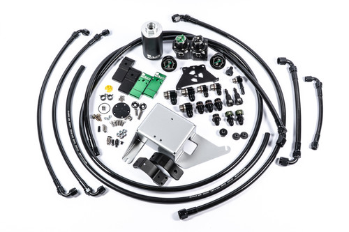 Radium Engineering 2018+ Ford Mustang Fuel Hanger Plumbing Kit - Stainless Filter - 20-1817-03 Photo - Primary