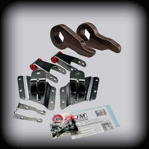 DJM Suspension Complete Lowering Kit w/ Shocks - 2" Front & 4" Rear (1999 - 2006 Chevy Silverado / Sierra 4WD - EXCL Crew Cab) DJM2000-2/4