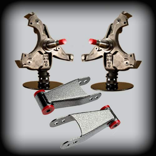 DJM Suspension Complete Lowering Kit w/ Shocks - 2" Front & 2" Rear (1995 - 1999 Tahoe) DJM2056-2/2
