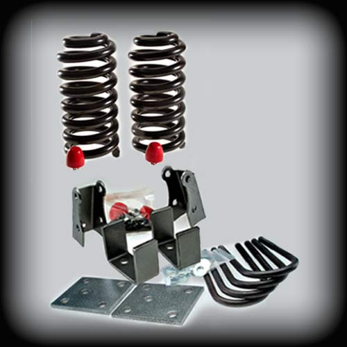 DJM Suspension Complete Lowering Kit w/ Shocks - 3" Front & 5" Rear (1973 - 1987 C10) DJM2353-3/5LTD