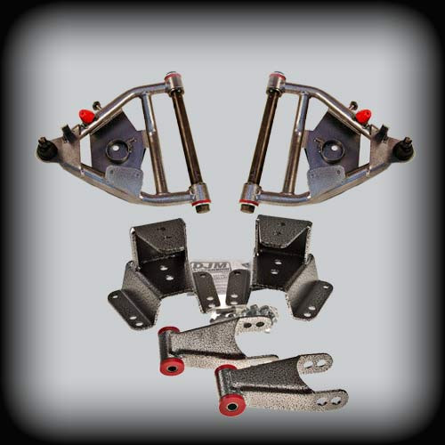DJM Suspension Complete Lowering Kit w/ Shocks - 3" Front & 4" Rear (1973 - 1987 C-10) DJM2456-3/4