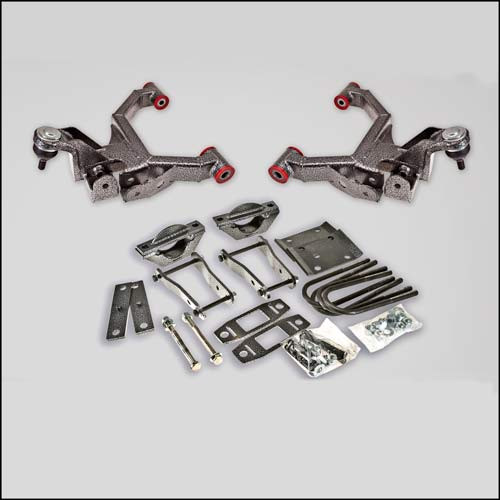 DJM Suspension Complete Lowering Kit w/ Shocks - Ball Joints Installed - 3" Front & 5" Rear (2007 - 2014 Tundra) DJM2818-3/5