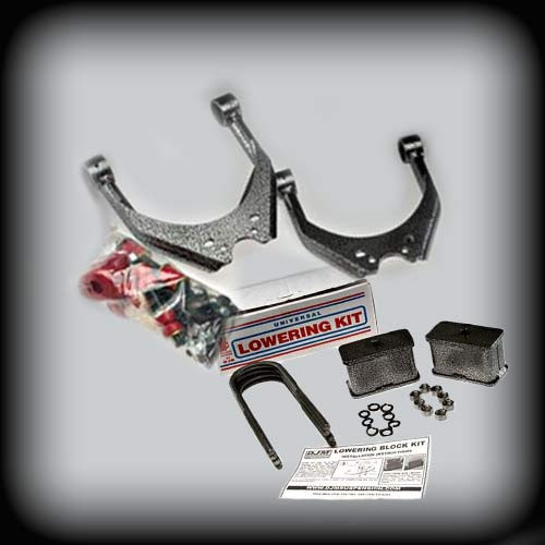DJM Suspension Complete Lowering Kit w/ Steel Blocks - 3" Front & 3" Rear (1995 - 2004 Tacoma) DJM2896-3/3