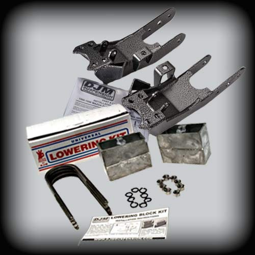 DJM Suspension Complete Lowering Kit w/ Shocks - 3" Front & 4" Rear (1986 - 1993 Mazda Pick Up) DJM2955-3/4