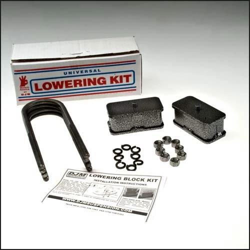 DJM Suspension 2" Rear Steel Lowering Block Kit (1997 - 2004 Dakota) sb2397-2