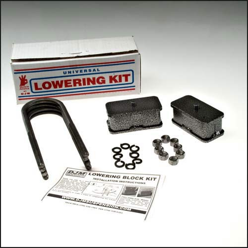 DJM Suspension 2" Steel Lowering Block Kit (2004 - 2014 Colorado / Canyon) SB2400-2